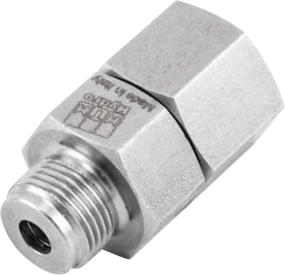 Swivel Adapter Stainless Steel High Pressure Washer Fittings, 3/8”