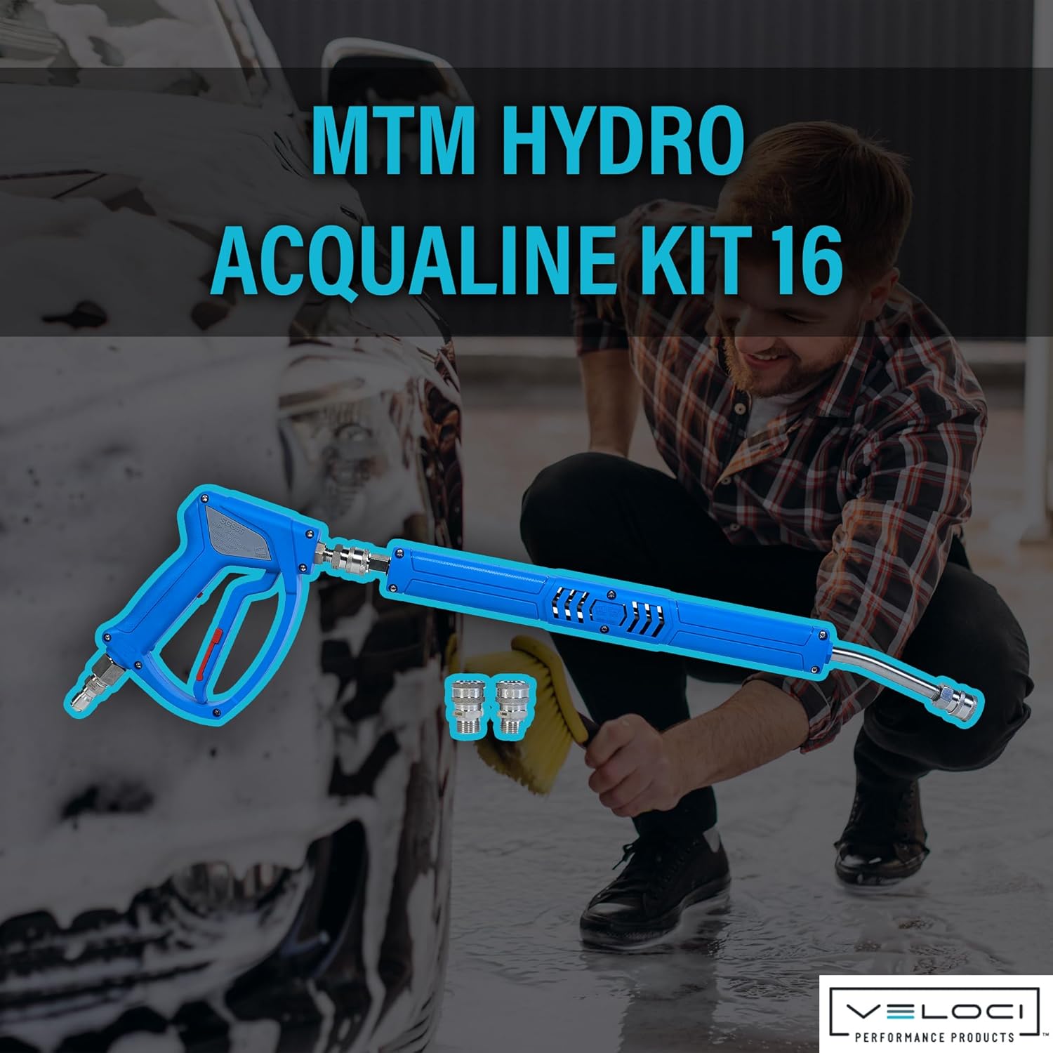 Acqualine Kit 16 Pressure Washer 20” Extension Wand 5000 PSI