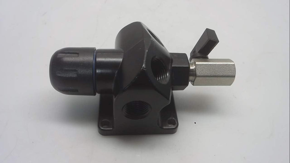 Fastpipe 3/4" Wall Outlet with 1/2" NPT Ports Aluminum  F1024