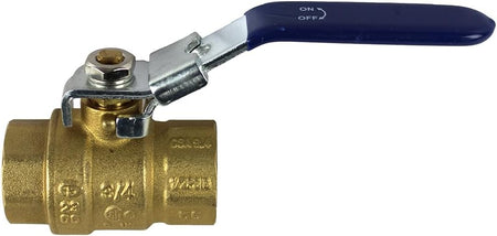 FASTPIPE BALL VALVE SHUT OFF FOR 3/4" FAST PIPE TUBING,  F1111