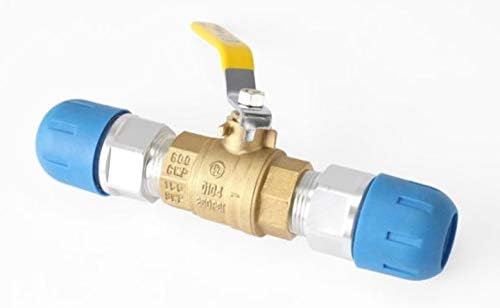 FASTPIPE BALL VALVE SHUT OFF FOR 1" FAST PIPE TUBING, F2222