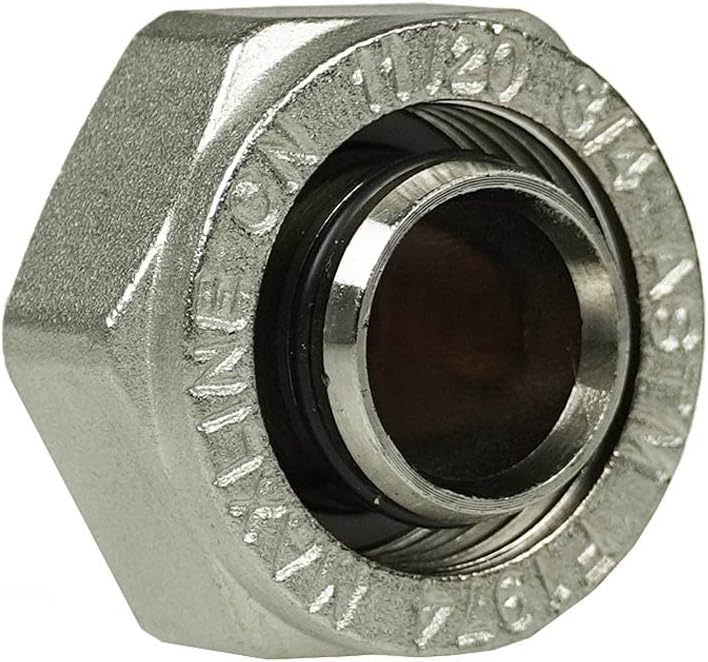 3/4" Tubing End Cap Fitting Compressed Air Piping Plug M8027