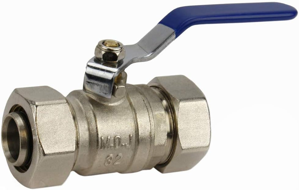 M8040 1" In Line Ball Valve For 1 Inch Max Line Air Tubing