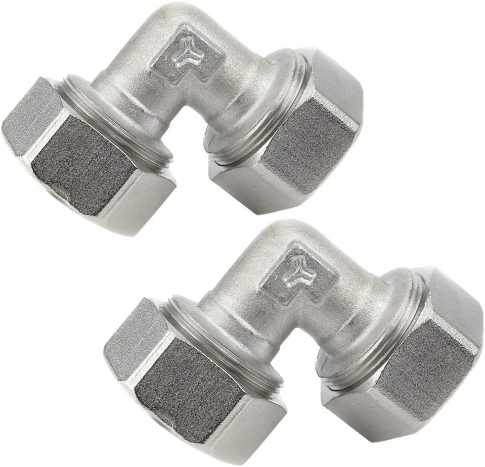 M8067 Elbow Fitting for 3/4-Inch Tubing (2-Pack)