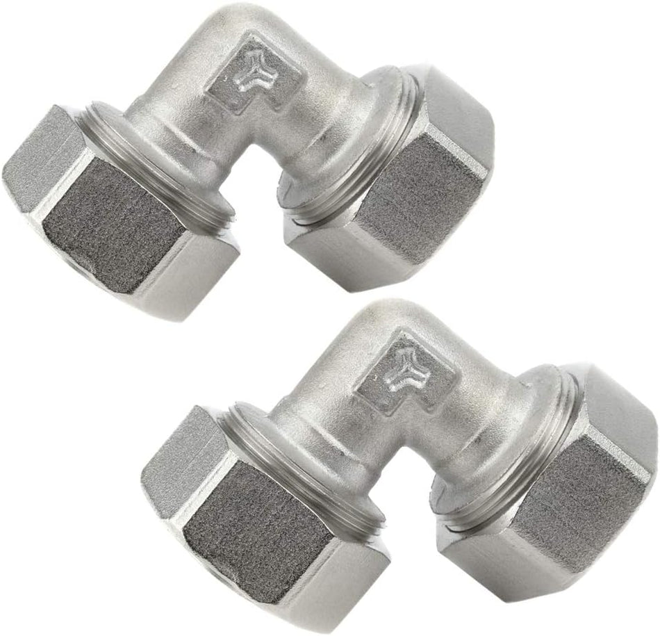 M8067 Elbow Fitting for 3/4-Inch Tubing (2-Pack)