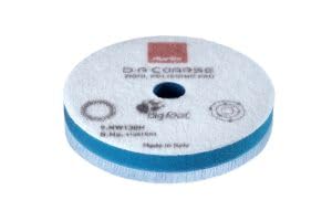 9.NW130H Blue Wool Polishing Pad, Precision Pro Coarse - Ø 130mm Single Pad