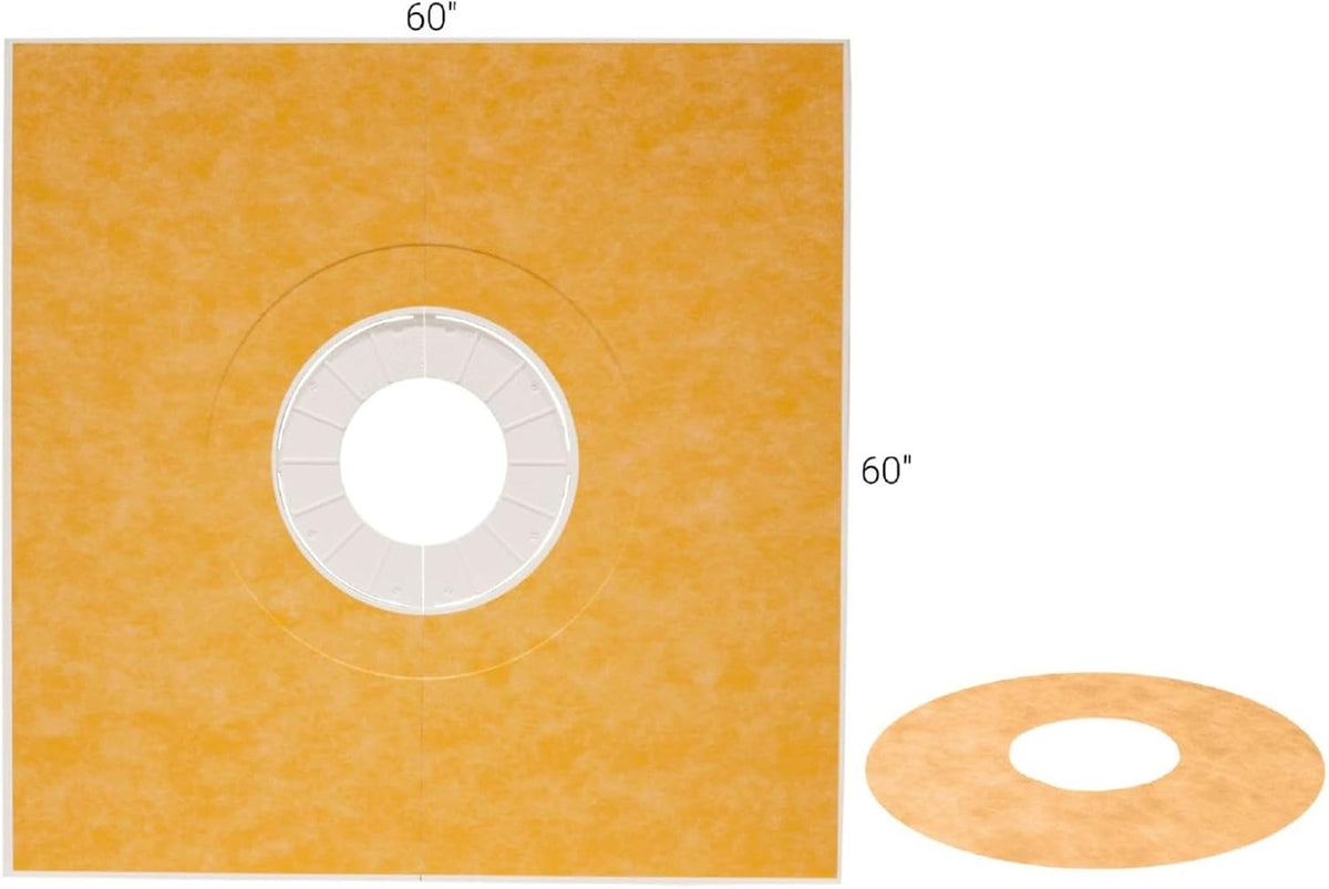 Kerdi Prefabricated Sloped Shower Tray - Waterproof, Ready to Tile