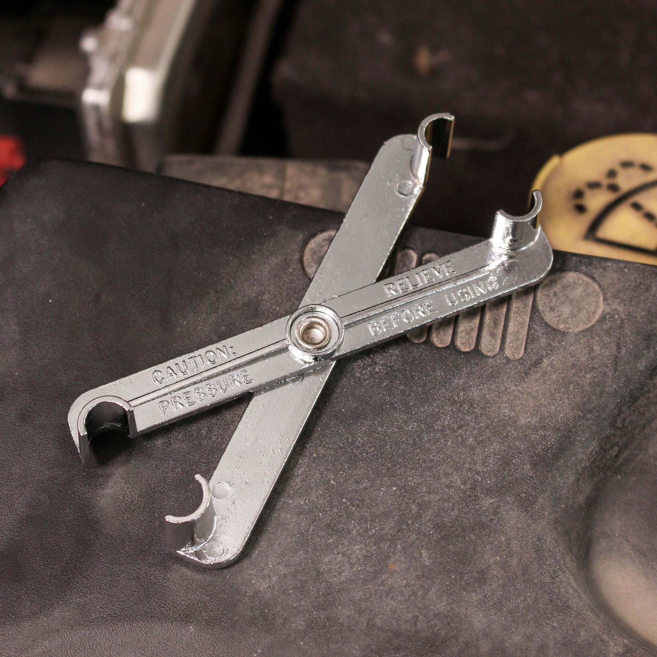 Fuel Line Disconnect Scissor Tool for 5/16” and 3/8” Inch Fuel Lines A