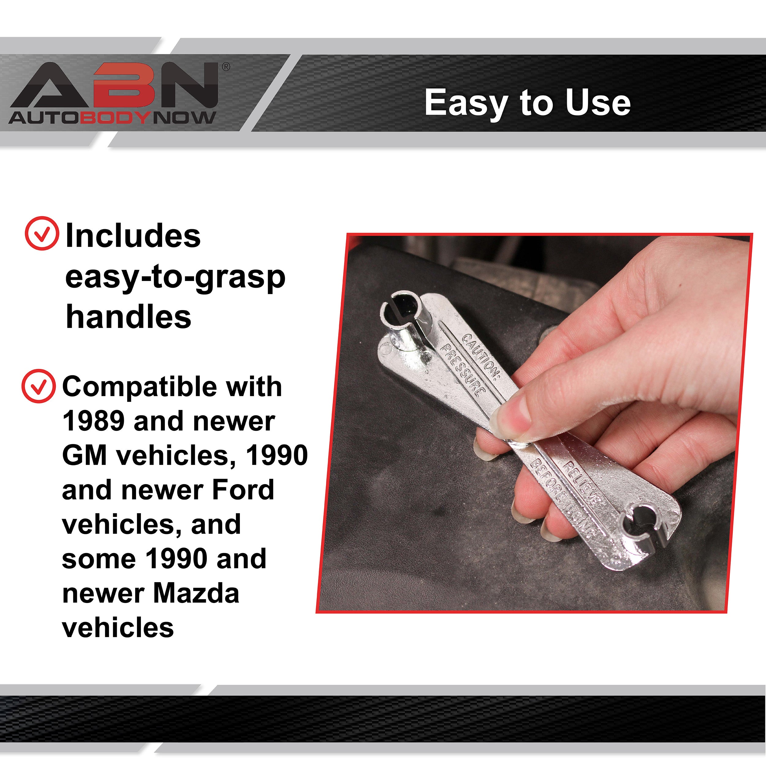 Fuel Line Disconnect Scissor Tool for 5/16” and 3/8” Inch Fuel Lines