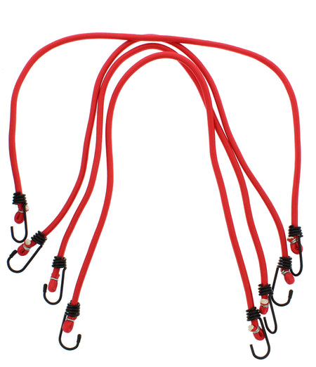 Bungee Cords 20pk Strong 5 Size Assorted Small Bungee Cords With Hooks