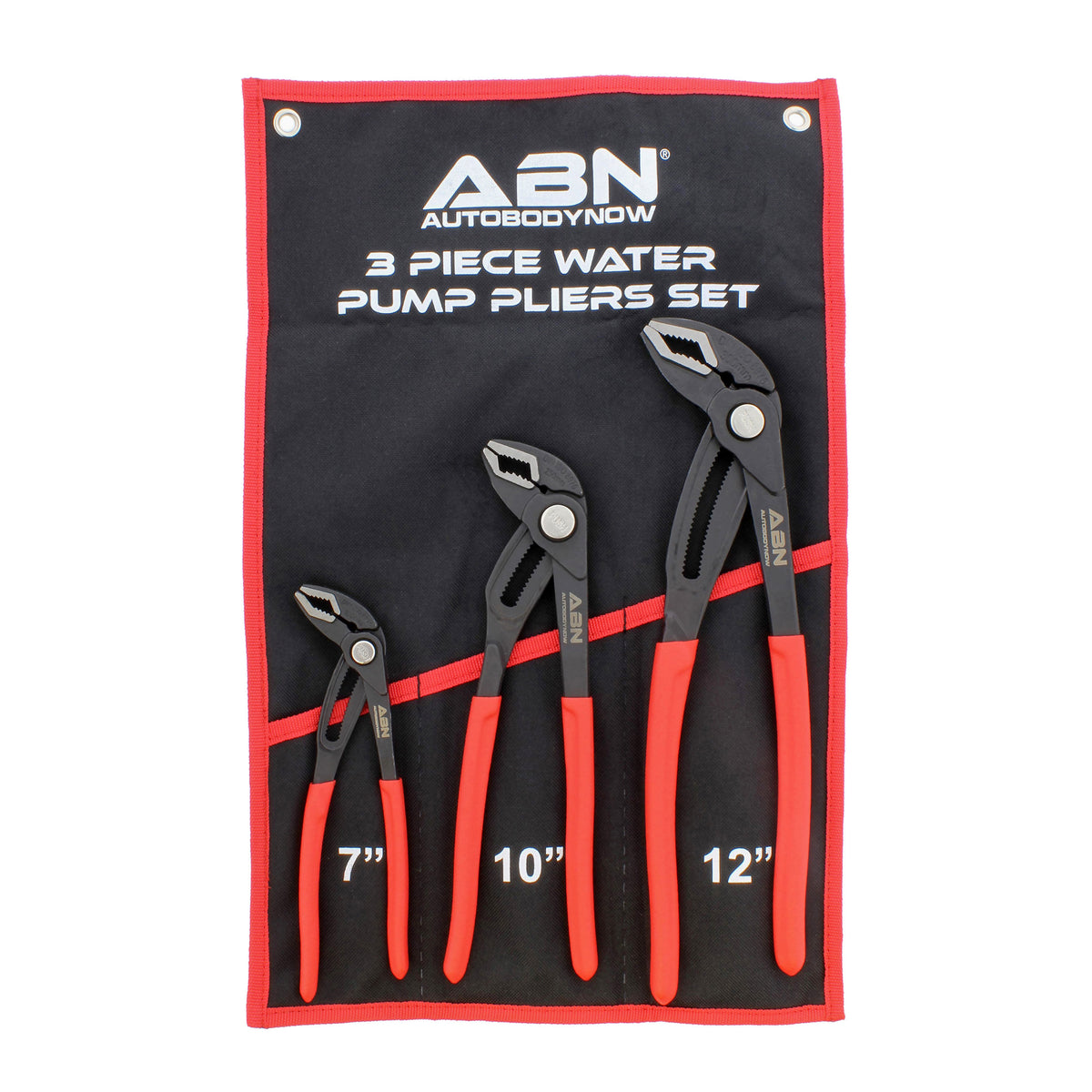 Water Pump Pliers Set - 3pc Adjustable Pliers Slip Joint Pliers Set