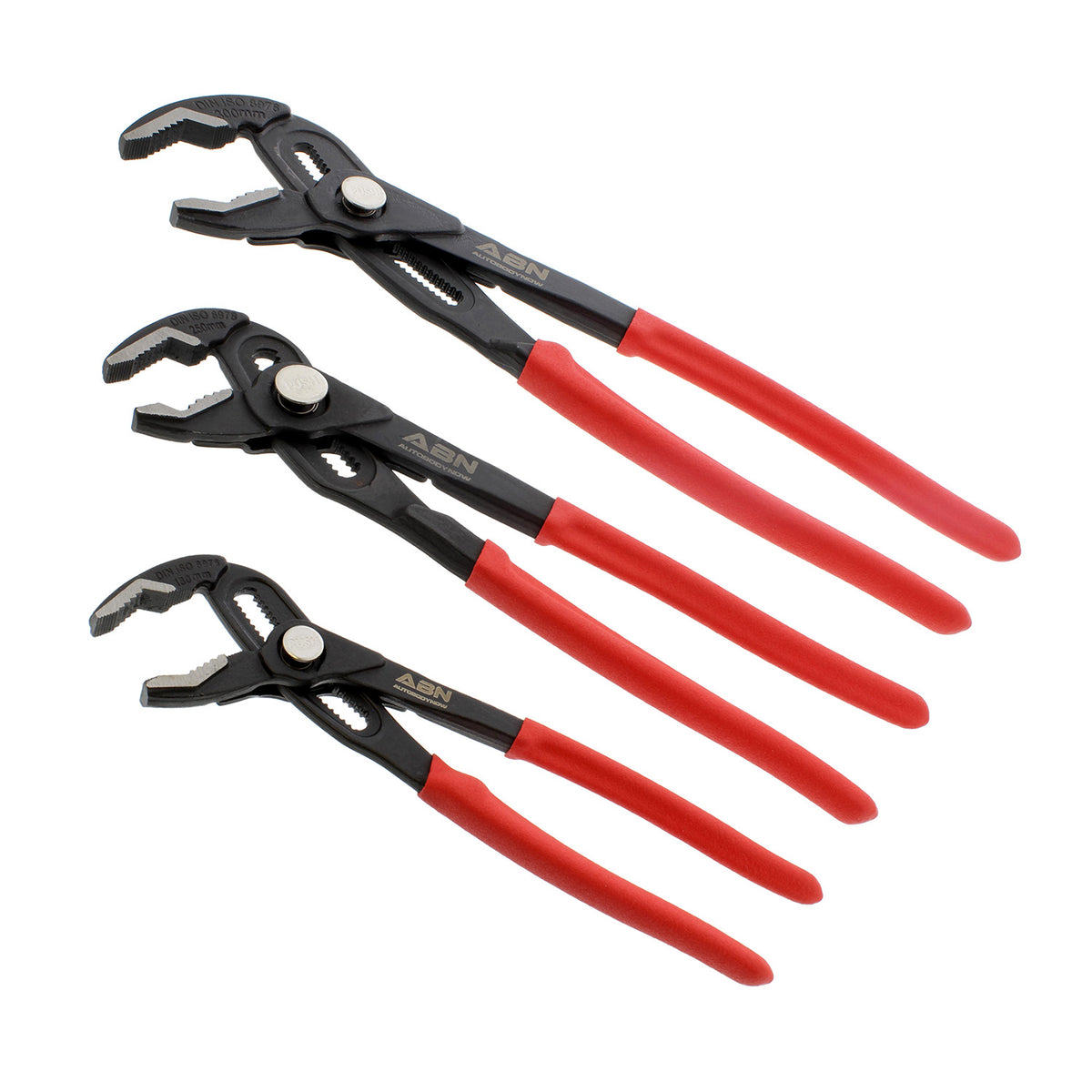 Water Pump Pliers Set - 3pc Adjustable Pliers Slip Joint Pliers Set