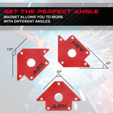Arrow Welding Magnet - 50lb Positioning Square Welding Clamp