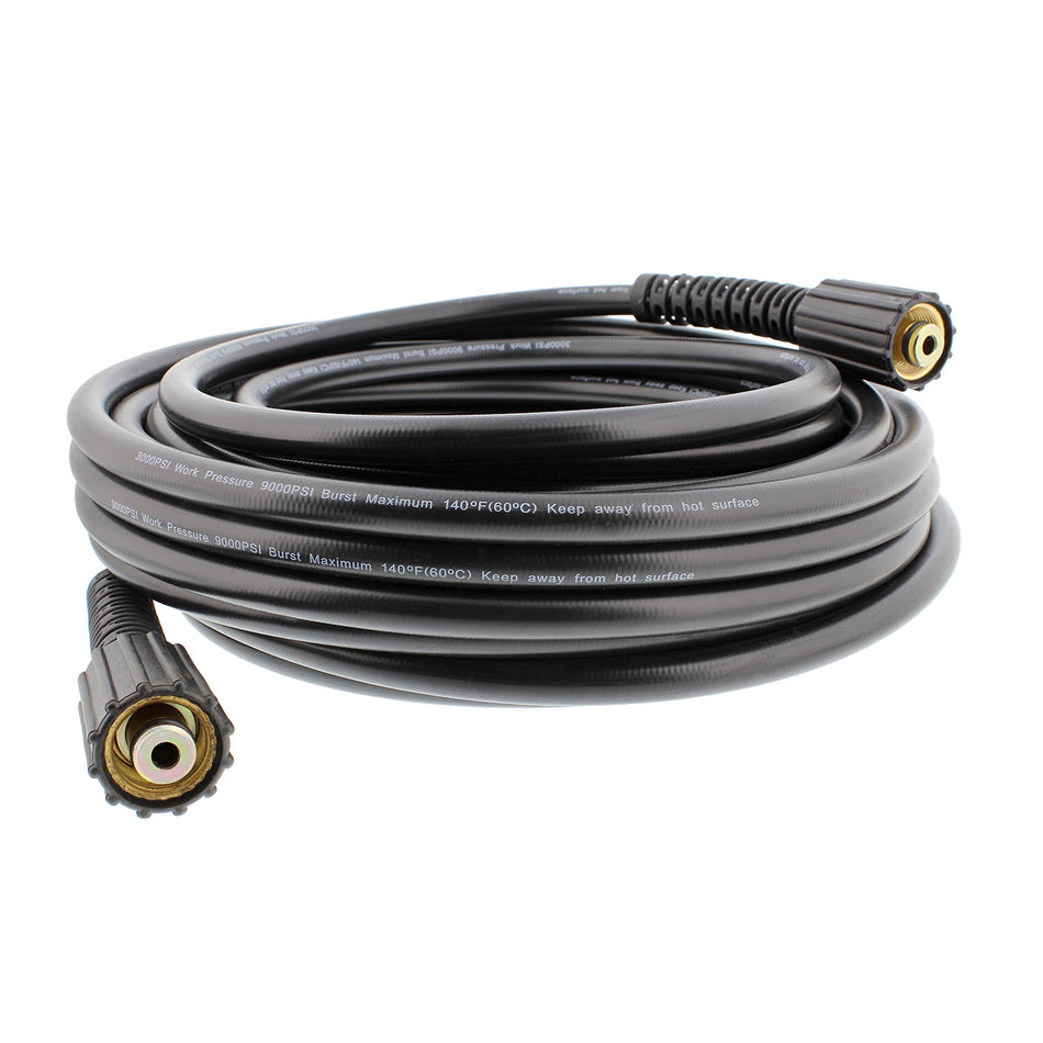 Pressure Washer Hose 50 FT - 3000 PSI Power Washer Hose, M22 Fittings