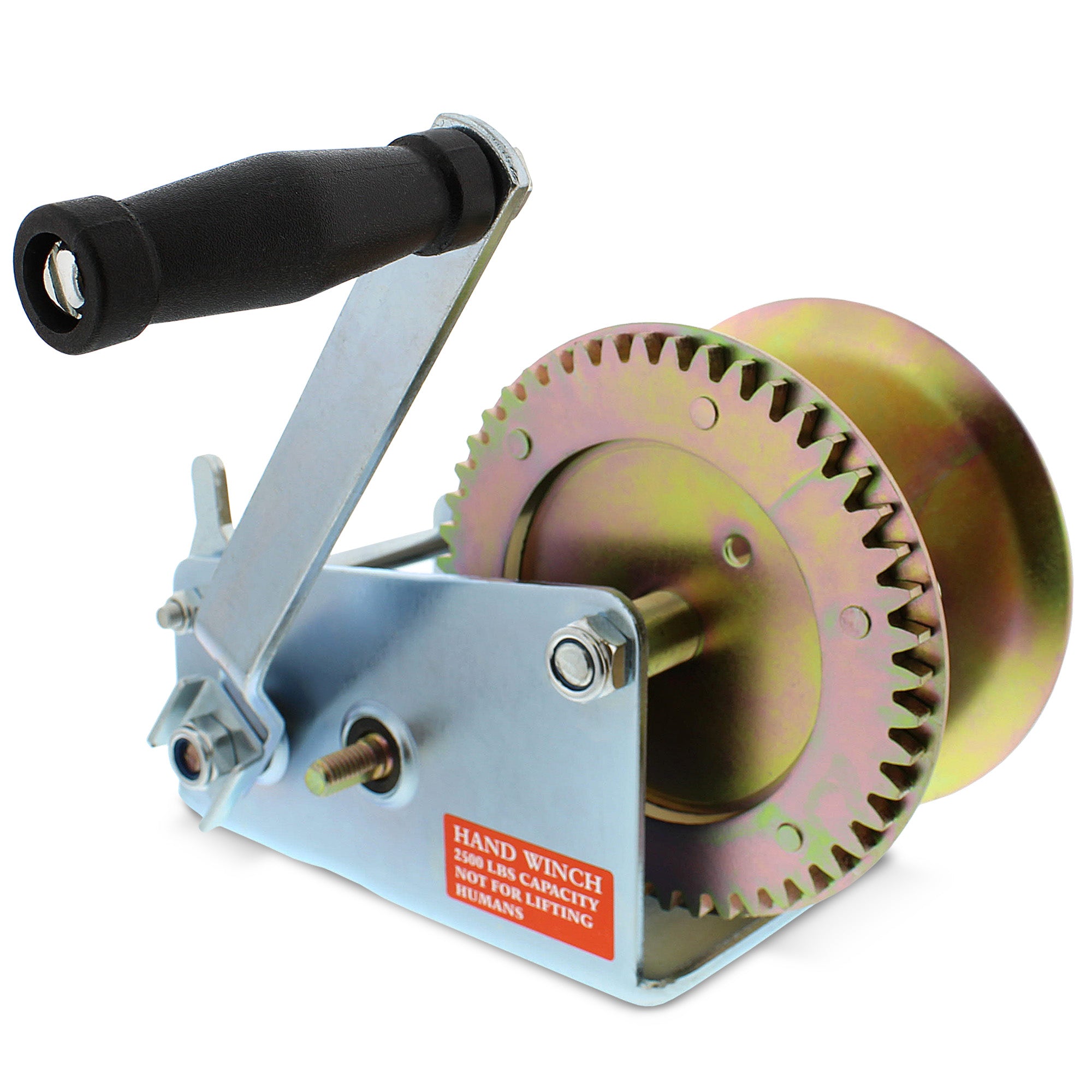 Heavy Duty Hand Crank Gear Winch and Cable