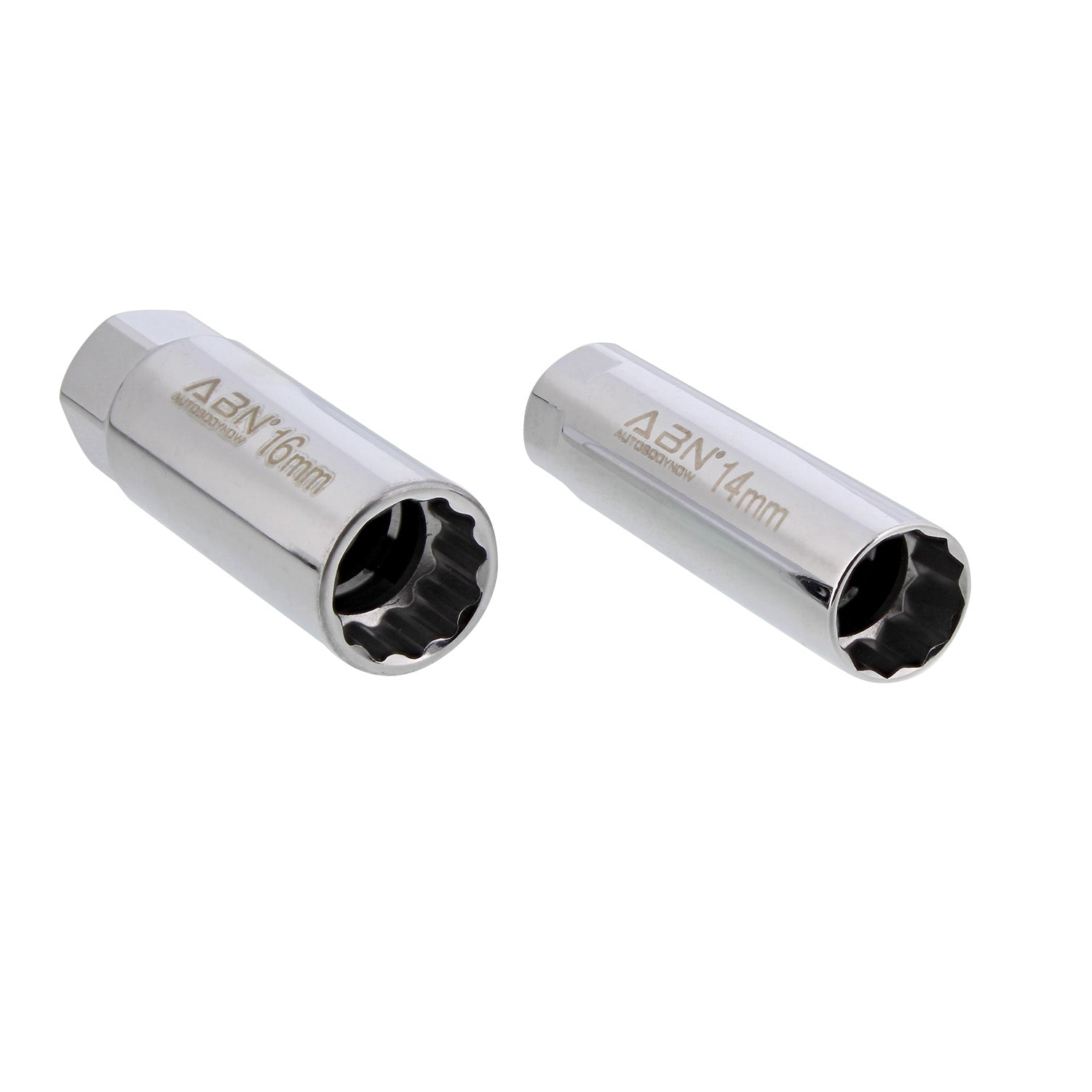 3/8 Inch Drive Metric Spark Plug Socket Set Thin Wall 12 Pt, 14mm 16mm