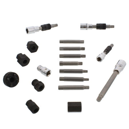 Alternator Pulley Decoupler 18pc Socket Set – Pulley Removal Tool Kit