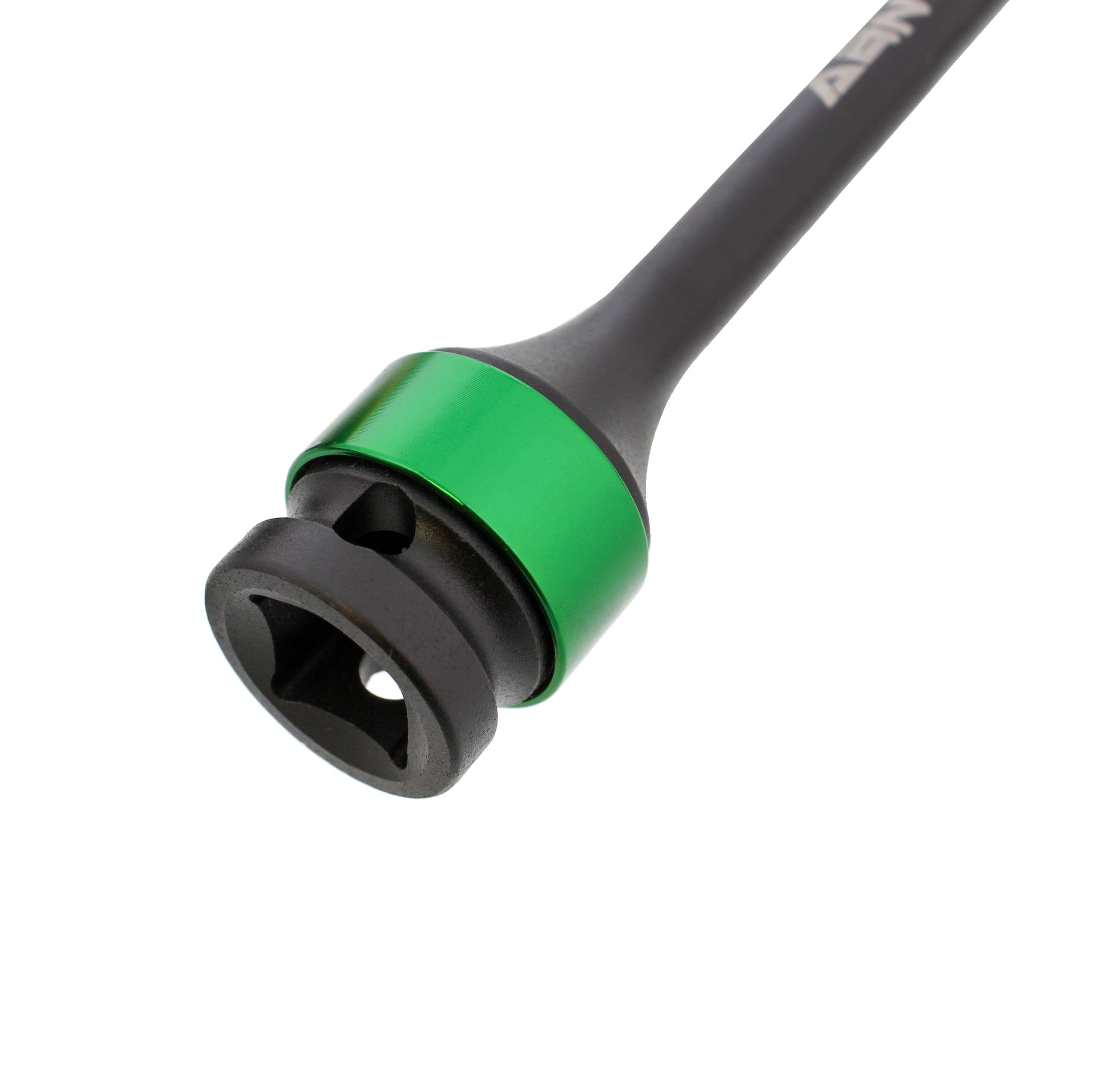 1/2” Inch Drive, 8” Long Torque Socket Extension Bar – Green 65 ft/lb