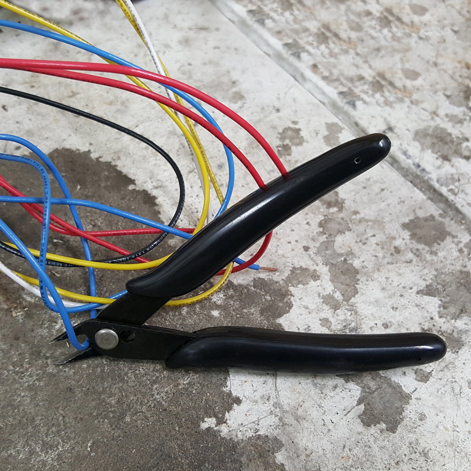 Wire Flush Cutter Tool - 18 Gauge Electrical Nippers Micro Cutter, 2pk