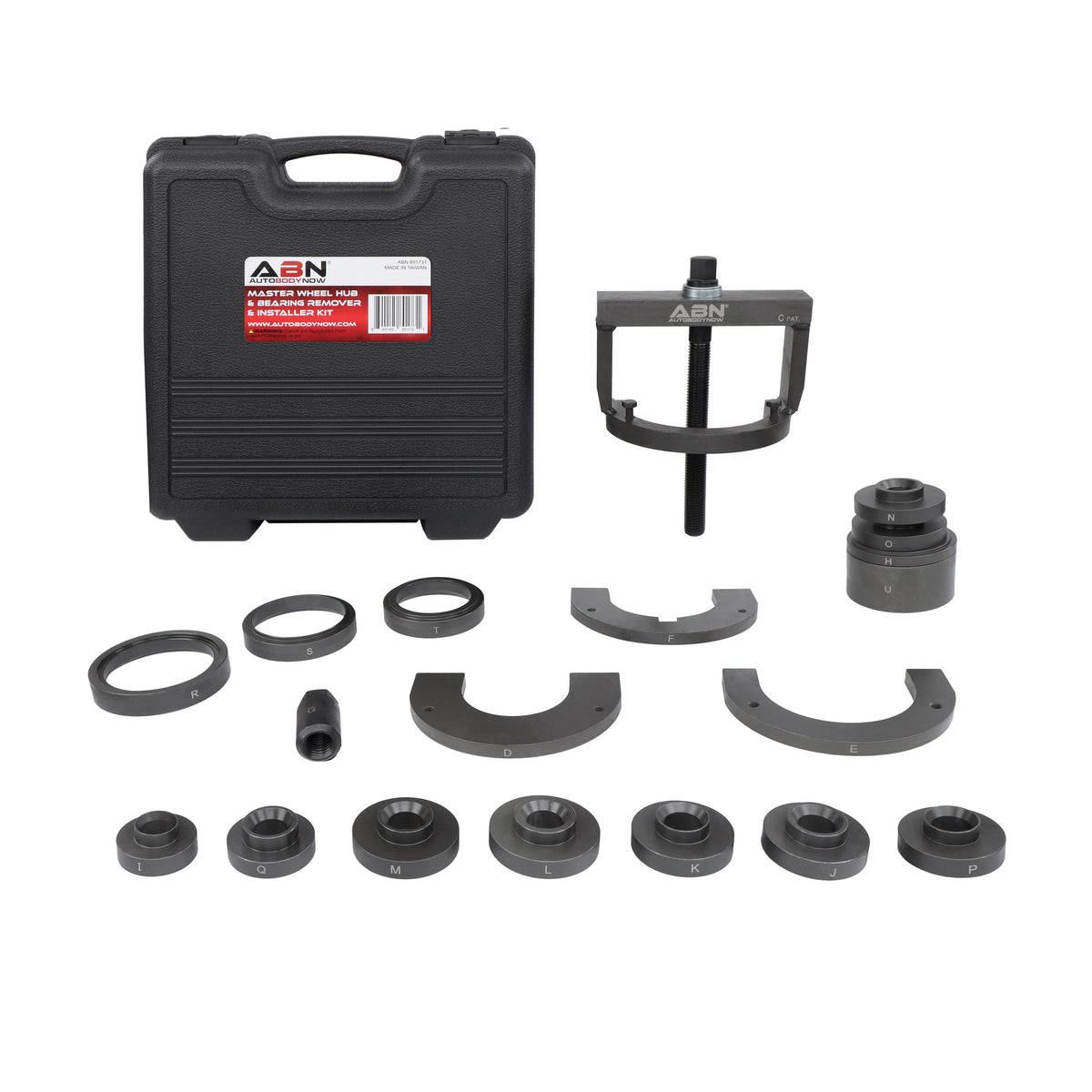 Wheel Bearing Puller Kit - Wheel Bearing Tool Set and Hub Removal Tool