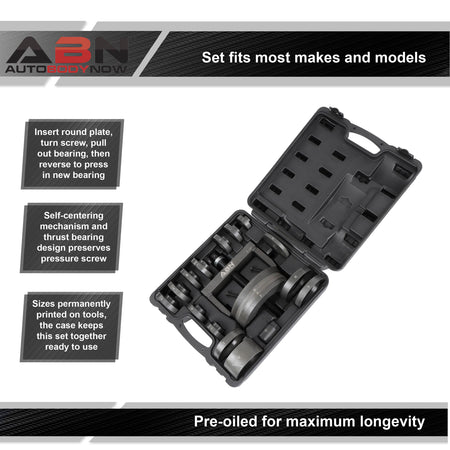 Wheel Bearing Puller Kit - Wheel Bearing Tool Set and Hub Removal Tool
