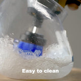 1/4in Drive Blue Med Bristle Power Scrubber Drill Brush 3 Piece Set