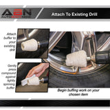 Aluminum Polishing Buffing Kit Attachments And Polishing Compound Set