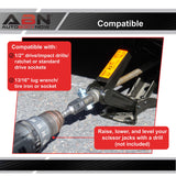 Scissor Jack Adapter - 1.5in Square Drive Drill Scissor Jack Connector
