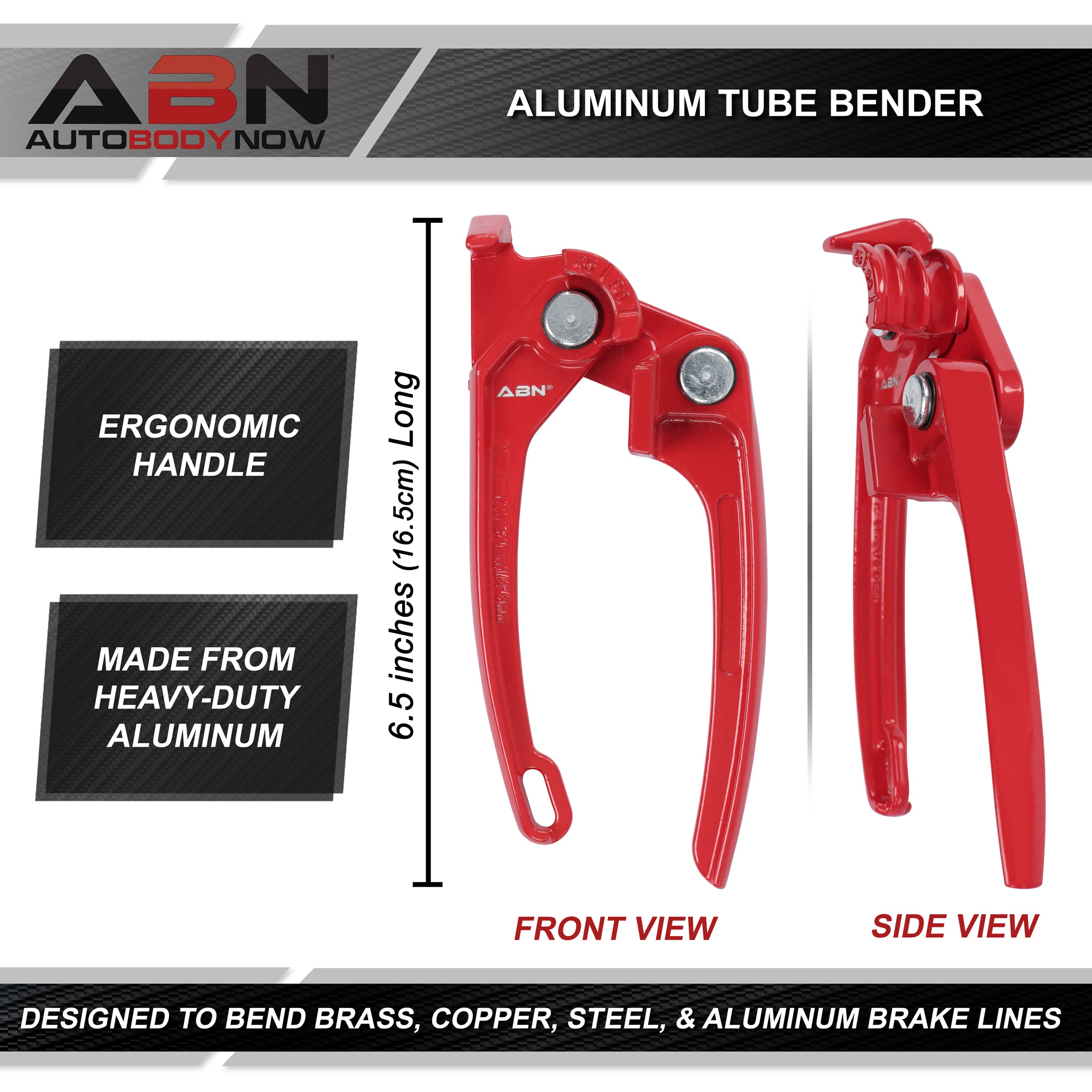 Aluminum Tube Bender - Manual Brake Line Angle Setter Bender Tool