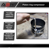 Ratchet Piston Installer Tool – Piston Ring Installation Compressor