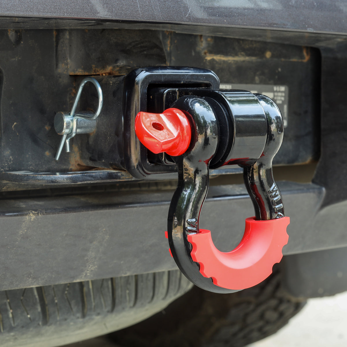 Hitch Shackle 2 Inch Receiver D Ring Shackles - Shackle Hitch Receiver