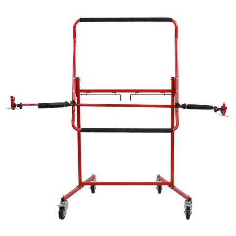 Portable 53 to 78in Adjustable Bumper Stand Painting Car Repair Rack