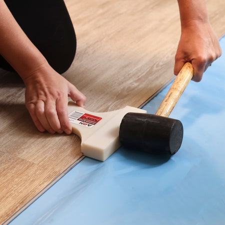 Tapping Block for Vinyl Plank Flooring and Laminate Flooring Planks