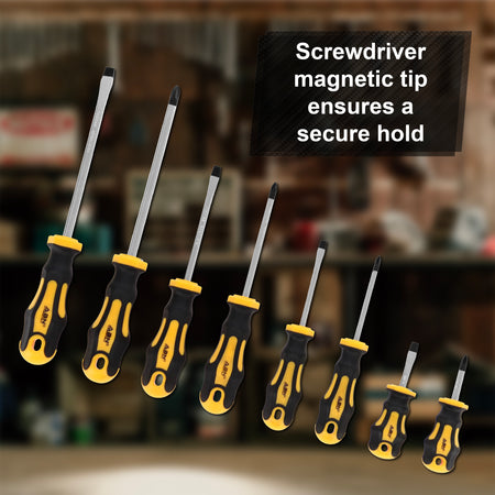 Magnetic Screwdriver Set - 43pc Screw Driver and Drill Bit Set