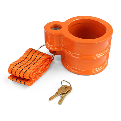 RV Kingpin Locking Cuff - Anti Theft King Pin Locks for 5th Wheel