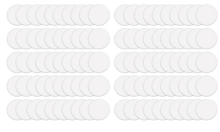 Plastic Lids for Paint Mixing Cups 32oz - 100pk Epoxy Mixing Cup Lids