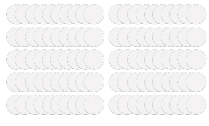 Plastic Lids for Paint Mixing Cups 32oz - 100pk Epoxy Mixing Cup Lids