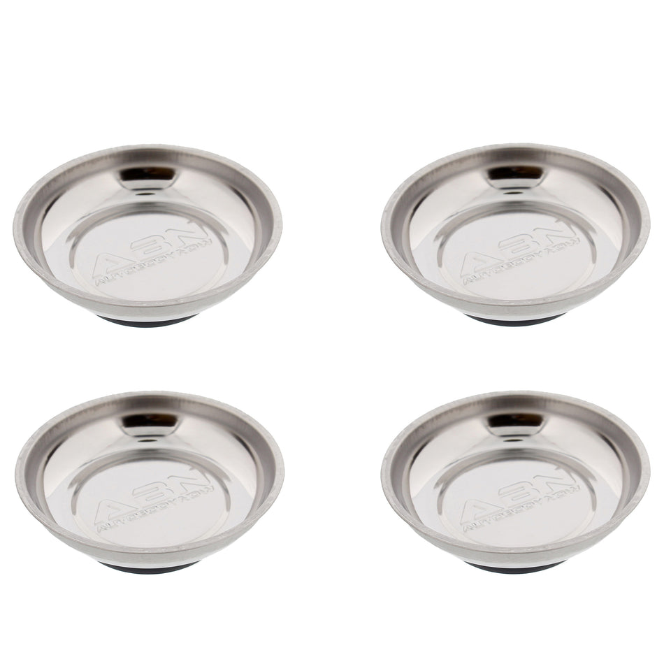 Magnetic Tray Magnetic Parts Tray Magnetic Bowl 4.2-Inch Round, 4-Pack