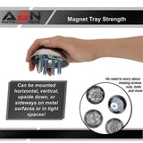 Magnetic Tray Magnetic Parts Tray Magnetic Bowl 4.2-Inch Round, 4-Pack